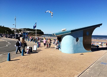 Benllech beach and promenade