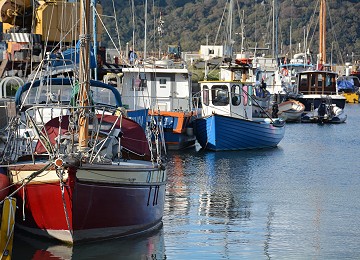 Port Penrhyn packed with boats