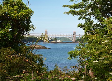 Britannia Bridge from Church Island