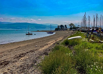 Gallows point near Beaumaris