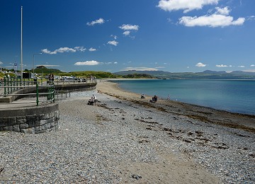 Looking towards Black Rock sands at Porthmadog