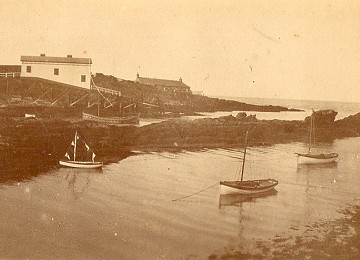 The old lifeboat station at Bull Bay