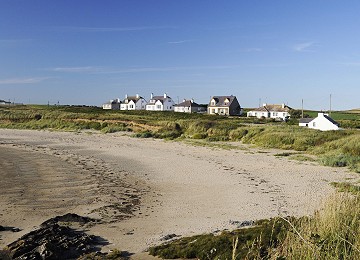 Beautiful soft sand at Porth Nobla near Rhosneigr