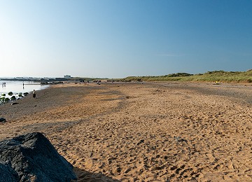 Looking towards Rhosneigr from Porth Tyn Tywyn beach at Llanfaelog