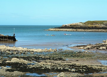 Seaward entrance at Cemaes Bay