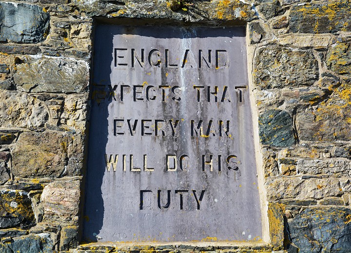 Nelsons Statue Menai Strait Holidays Anglesey