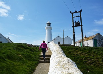 South Stack lighthouse nearly there