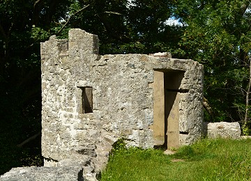 Aberlleiniog castle tower