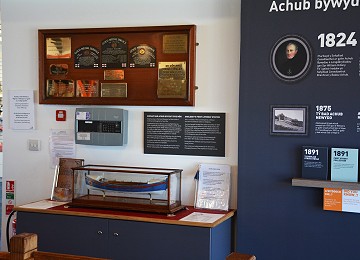 Displays at Seawatch centre